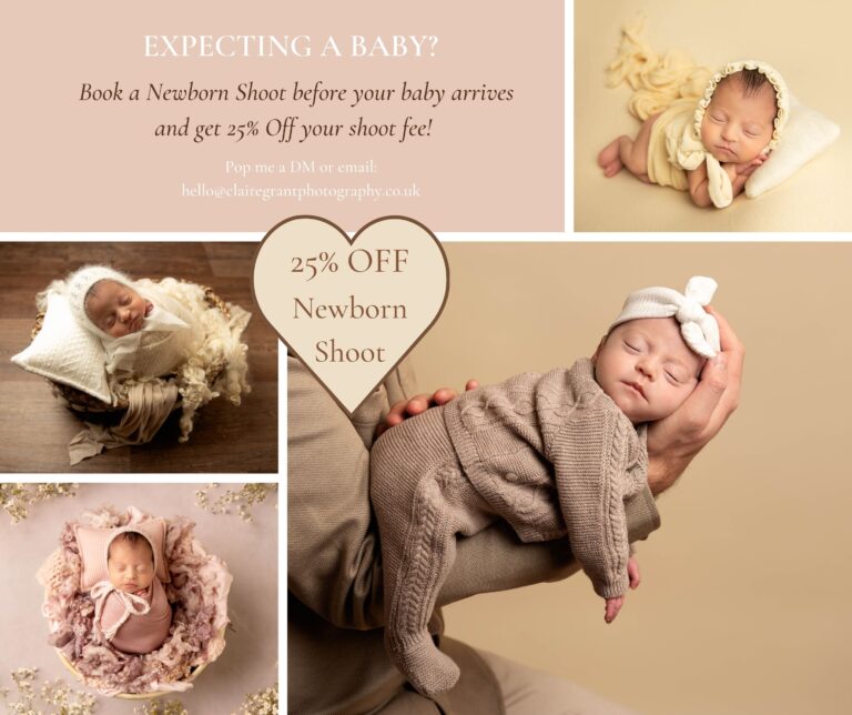 Newborn Photoshoot Offer